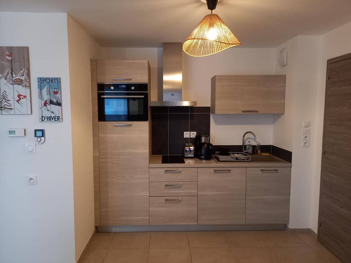 Appartement Les Vallons Au Pied Des Pistes อองเซลล์ ภายนอก รูปภาพ