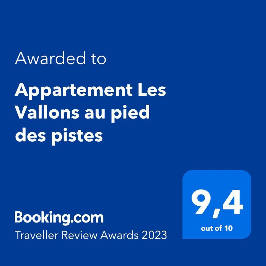 Appartement Les Vallons Au Pied Des Pistes อองเซลล์ ภายนอก รูปภาพ